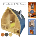 Leaf 2.5m Sauna