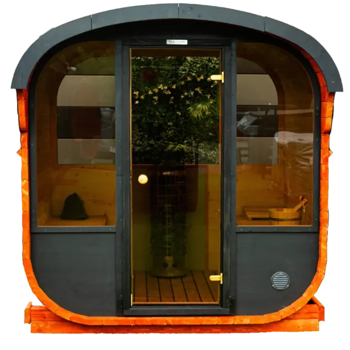 Cube Sauna 160cm Pre-Assembled
