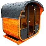 Cube Sauna 200cm Pre-Assembled