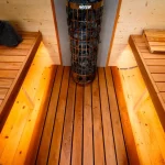 Cube Sauna 160cm Pre-Assembled