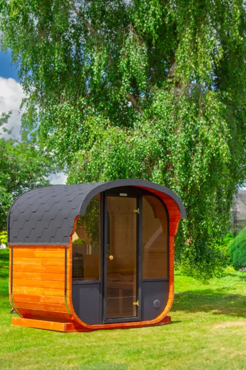 Cube Sauna 200cm Pre-Assembled