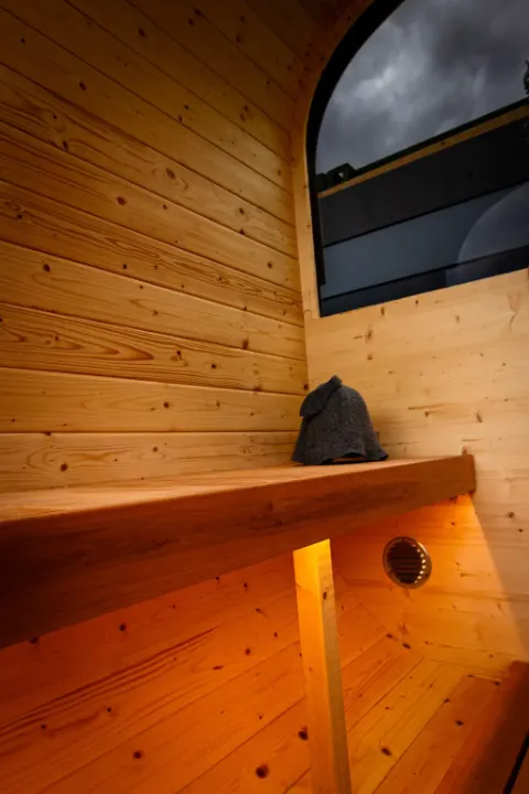 Cube Sauna 200cm Pre-Assembled