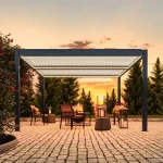 Eclipse 3 x 3m LED Motorised Pergola