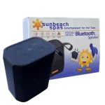 Splash Proof Portable Wireless Bluetooth Speaker (Black)